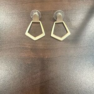 Kendr Scott Geometric Gold Earrings
